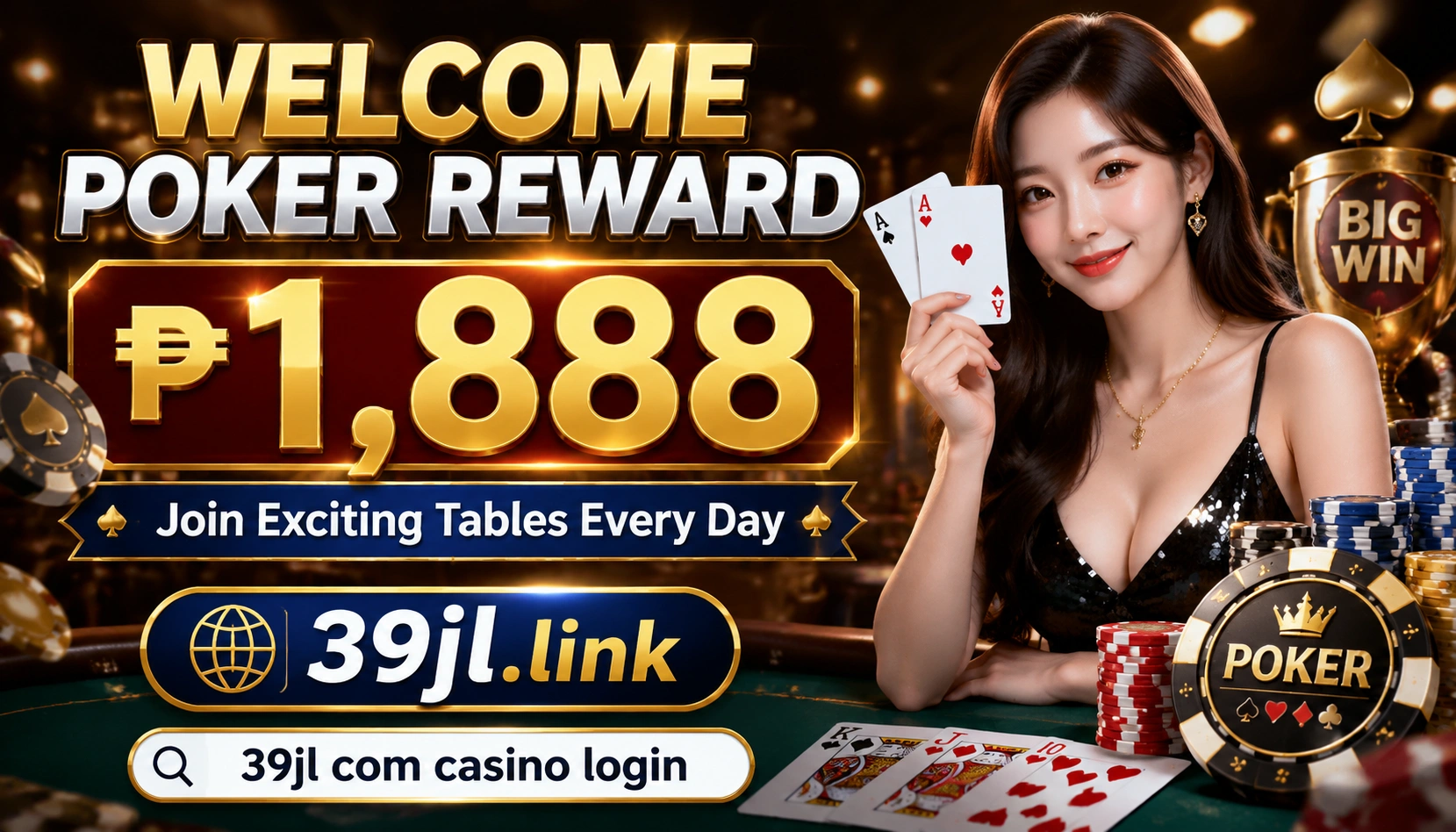39JL mobile casino and promotions image